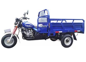 Tricycles motorisés 151-200cc à essence, <span class=keywords><strong>moto</strong></span> à trois <span class=keywords><strong>roues</strong></span>, transporteur de marchandises avec une charge utile de 400 kg et une vitesse de 50-70 km/h, carrosserie ouverte - Product Image 3
