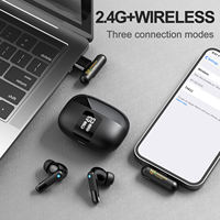 Auriculares para Juegos ONIKUMA 2026 TX612 con LED RGB de Modo Dual, Cancelación Activa de Ruido, Sonido Hi-Fi, Resistentes al Agua IPX4 5.3, ENC