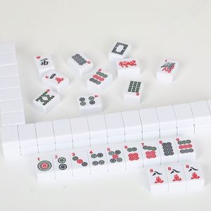 Jeu de Mahjong Américain Compact Portable 30mm, 166 Pièces, Tuiles de Mahjong Américain pour Soirées Familiales et Fêtes à Domicile - Product Image 3