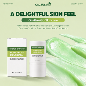 Baume Visage Cactus Tendance Actuelle au Squalane et Acide Hyaluronique – Hydratant, Raffermissant, <span class=keywords><strong>Anti</strong></span>-rides, Estompe les Taches Brunes – Non Testé sur les Animaux - Product Image 6