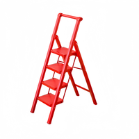 Escalier, à parois épaisses, pliable, échelle rétractable, intérieur, portable, petit, échelle pour grimper, échelle en forme de personne.