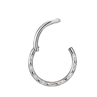 Fuxuan ASTM F136 Titane Anneau de piercing articulé à clipser pour cartilage, tragus, nez, bijoux corporels, vente en gros