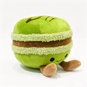 Almohadas de Peluche Personalizadas con Temática de Comida, Peluches con Temática Verde y Marrón, Juguetes de Peluche con Temática de Postres y Panadería - Product Image 4