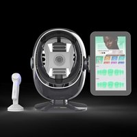 Analyseur de peau intelligent 3D de pointe avec IA, machine d'analyse de la peau et des cheveux Bitmoji K57
