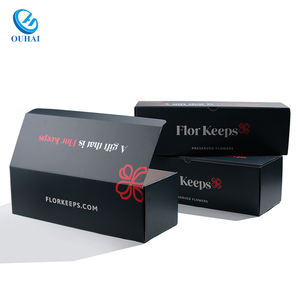 Embalaje de papel para tienda de <span class=keywords><strong>flores</strong></span>, caja de regalo de envío rectangular grande, cajas de <span class=keywords><strong>flores</strong></span> frescas para ramos exclusivos para floristas - Product Image 4
