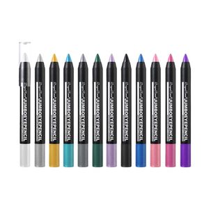 Crayon fard à paupières waterproof multicolore nude scintillant style Ins, vente en gros usine - Product Image 2