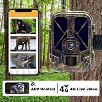 Caméra de chasse 4G 4K 36MP avec application pour la faune, HC-940Pro-LI, LED IR invisibles, vision nocturne, 120 degrés, étanche IP66