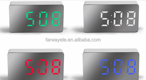 Nhỏ Led gương kỹ thuật số xe đồng hồ với nhiệt độ - Product Image 6
