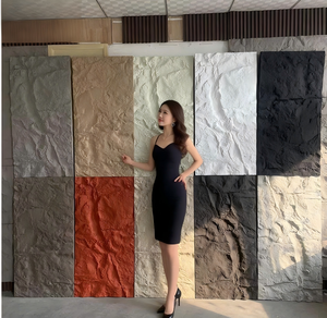 Nuevo Panel de <span class=keywords><strong>Pared</strong></span> 3D de PU Moderno, Impermeable, con Textura de <span class=keywords><strong>Roca</strong></span> de Montaña, Imitación Piedra de Hongo, para Decoración de Paredes Exteriores - Product Image 1