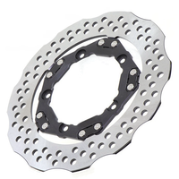 Accessoires de scooter pièces Disco Freno 200mm/220mm disque de frein avant flottant pour Vespa Sprint 150 125 Piaggio PRIMAVERA Fly LX S