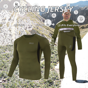 Camisetas de Ciclismo, Jersey de Ciclismo Bora Hansgrohe, Conjuntos de Ropa de Ciclismo Unisex, Transpirables, de Spandex/Poliéster, Manga Corta - Product Image 2