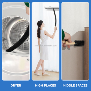 Kit de limpiador de ventilación de secadora de 32mm y 35mm, accesorio de manguera flexible para quitar pelusas, <span class=keywords><strong>cepillo</strong></span> para quitar pelusas, manguera para lavadora y secadora - Product Image 5