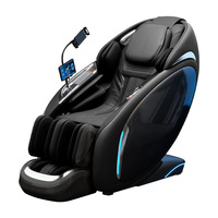 Silla de Masaje Multifuncional con Voz AI, Masaje de Cuello, Espalda, Piernas y Pies, Monitoreo de Frecuencia Cardíaca, Función Musical, Uso Doméstico, Bluetooth