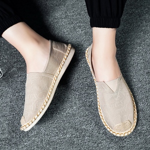 Men casual Walking sneaker canvas Sandal Anti-slip Casual leisure <strong>Shoes</strong> male loafer <strong>shoes</strong> Outdoor <strong>Running</strong> <strong>Shoes</strong> Breathable <strong>flat</strong> - Product Image 3