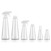 Nouvelle Offre – Bouteilles en Plastique PET, PCR, RPET, OBP Personnalisées de 200 ml et 400 ml en Forme Aplatie avec Vaporisateur pour Brume Corporelle et Distributeur de Savon Moussant pour les Mains