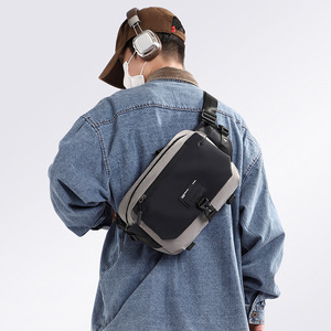 Nueva Bolsa de Pecho de Moda, Casual, para Viajes Diarios, Bandolera de un Solo Hombro para Hombre, Duradera, para Viajes de Negocios, Grande - Product Image 3