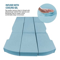 Matelas de voiture compatible Tesla Model 3 Y - Matelas intelligent pliable non gonflable, hypoallergénique, housse amovible pour chambre à coucher