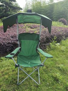 Silla de <span class=keywords><strong>Playa</strong></span> Plegable Portátil con Toldo para una Persona, Silla de Camping de Tela Oxford, Silla de Pesca Estable - Product Image 6