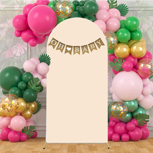 جودة عالية تصميم مخصص حفل زفاف وعيد ميلاد ديكور حفلات الزفاف خلفية أغطية وخلفية لافتات لوحة للاحتفالات - Product Image 6