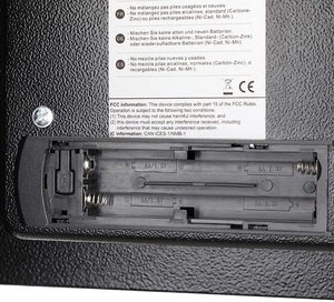 AJF Basics Black Steel Safe Security Box Secret Stash Luxury Money elettronica Keypad di sicurezza cassetta di sicurezza - Product Image 6