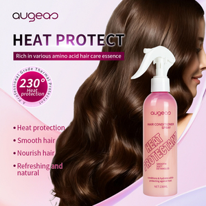 Spray protecteur thermique pour cheveux, après-shampoing pour le coiffage - Product Image 2