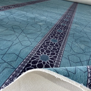 Tapis en polyester imprimé numérique 3D style moderne parisien, grande taille, antidérapant, pour salon, chambre, hôtel - Product Image 1