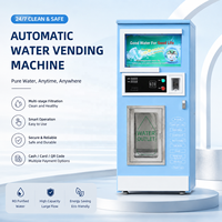 Máquina Expendedora de Agua Purificada de Ósmosis Inversa de Autoservicio las 24 Horas, Estación de Recarga de Agua Purificada Comercial para Comunidades Residenciales