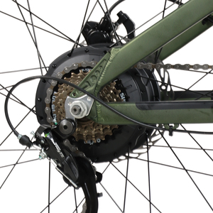 Bicicleta Eléctrica Profesional de Montaña con Suspensión Completa de 3000W, Llantas Gruesas de 26 Pulgadas, Serie Snow, para Adultos P2 P2-LV, Cuadro de Aluminio - Product Image 5