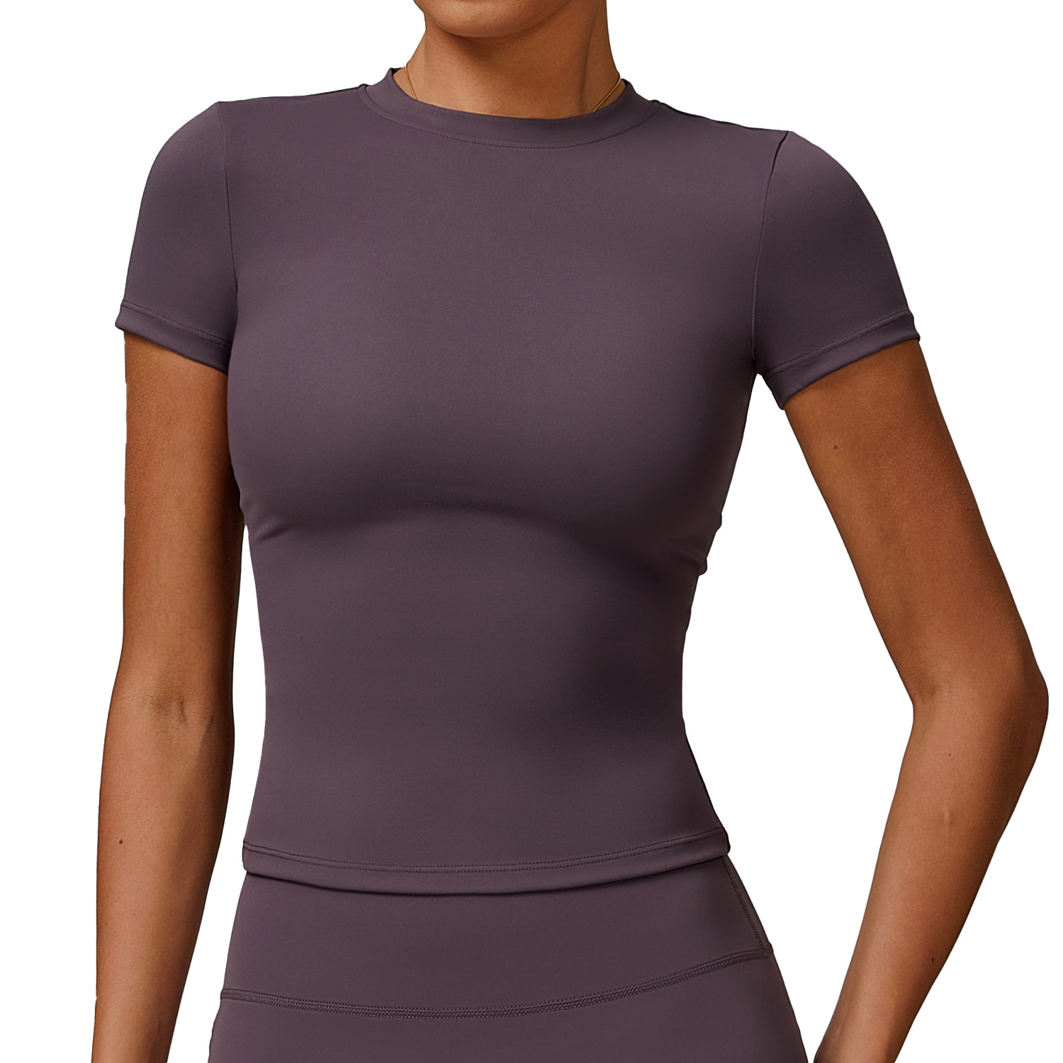 Outdoor Wear Tight Short Sleeves Gym Slim Sports Running Comfortable Woman Sport Tops Fitness Yoga Clothes