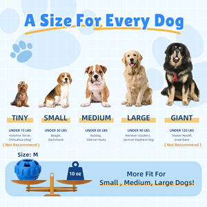 Palla Dispensatrice di Snack per Cani in Gomma Naturale, Giocattolo Resistente per Alimentazione Lenta, Addestramento, Pulizia dei Denti e Alleviamento della Noia - Product Image 2