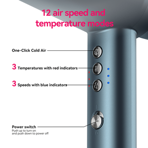 ไดร์เป่าผม FirePhoenix M2 MAX 63dB เสียงเบา ระดับมืออาชีพ 2800W เงียบสงบ เหมือนในร้านเสริมสวย - Product Image 2