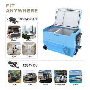 Nouveau design, réfrigérateur portable pour camion 12/24V, réfrigérateur de voiture 35L, réfrigérateur portable à l'intérieur de la cabine du camion - Product Image 1