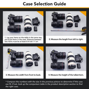 Free sample Shockproof <b>EVA</b> Custom Inner Design Drone Storage Portable Drone <b>Case</b> <b>Bag</b> with Handle for batteries and RC lanyard - Product Image 4