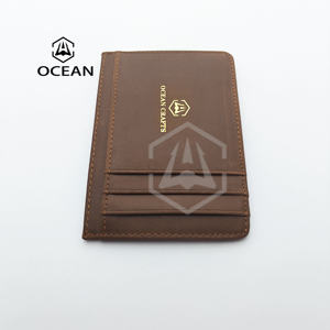 Yeni varış hakiki deri moda özel kart tutucu UV yaratıcı tasarım promosyon ofis ürünleri fabrika yapımı ucuz fiyat - Product Image 6