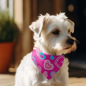 Bandanas réglables et lavables pour chiots, bavoirs triangulaires, accessoires de toilettage pour animaux, fournisseurs de bandanas pour chiens, logo personnalisé, livraison rapide - Product Image 4