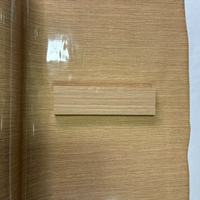 2025 nouveau grain de bois brun mat PS feuille d'estampage à chaud élever les cadres photo avec des textures de bois brun durables réalistes
