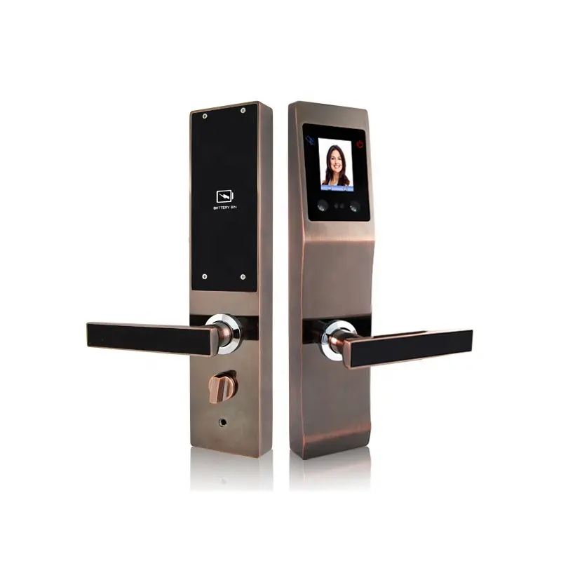 Kunci Pintu Cerdas Pengenalan Wajah Biometrik, Kunci Pintu Cerdas, Pengenalan Wajah Biometrik