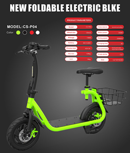 Monopattino Elettrico C-STAR Originale con Motore da 350W e Ruote da 12 Pollici, con Cestino per Facile Shopping - Product Image 3