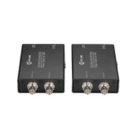 Émetteurs-récepteurs à fibre optique BIDI 12G SDI, fibre monomode, connecteur LC, SMPTE ST-2082, 10 km