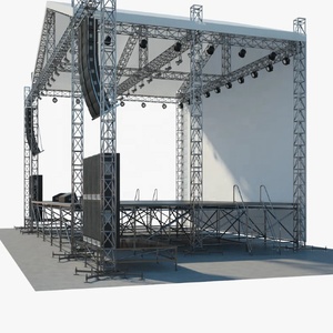Sistema de Truss de Aluminio de Venta Caliente 290x290mm, Truss de Iluminación para Escenario de Aleación de Aluminio Antioxidante, Conexión de Pasador Compatible con F34 - Product Image 3