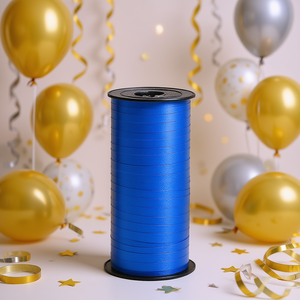 Ruban adhésif Party Love bleu foncé 91M pour ballons de fête, décoration d'anniversaire durable - Product Image 2