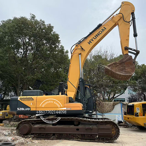 Excavatrice hydraulique sur chenilles Hyundai Robex R520LVS 520lc-9 d'occasion de 52 tonnes à vendre – Grande pelle hydraulique Hyundai R520 - Product Image 1