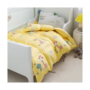 Heavy Thick <strong>Winter</strong> Cotton Quilt for Kids Comforter <strong>Toddler</strong> Crib Thermal Blanket with Swaddle for Baby <strong>Duvet</strong> - Product Image 1