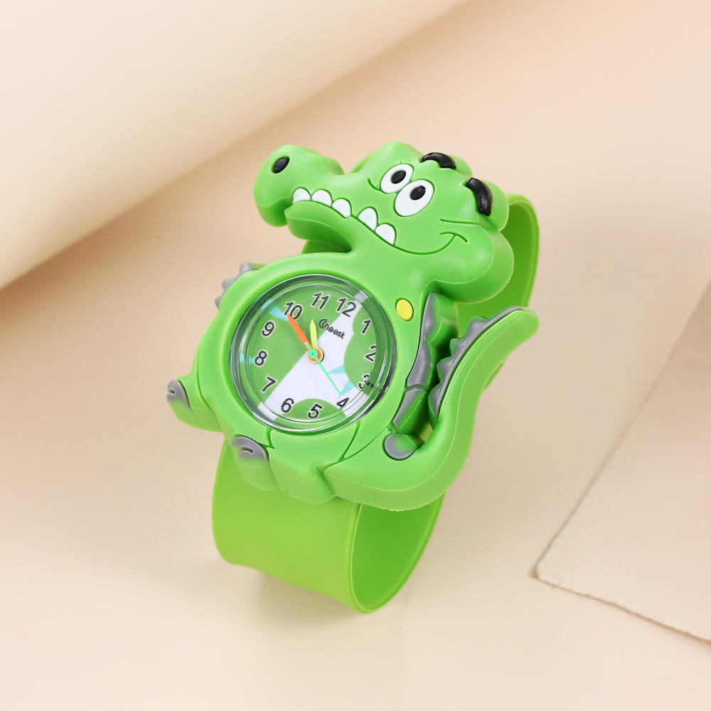 Cute Cartoon Crocodile Kids Quartz Watch Toy Watch