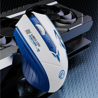 Ratón Inalámbrico 2.4G Recargable para Juegos, Ratón Óptico de 1600dpi, Ratón Bluetooth 3D Resistente al Agua para Computadora Portátil