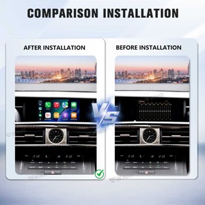 Boîtier décodeur de voiture avec interface de mise à niveau du système Linux Viknav compatible avec Lexus RC 2015-2020, CarPlay sans fil, Android Auto, Autolink, Airplay - Product Image 2