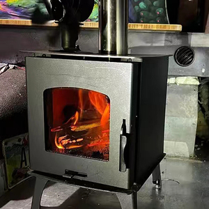 Poêle à <span class=keywords><strong>bois</strong></span> compact moderne R0401A pour intérieur, camping-car <span class=keywords><strong>ou</strong></span> chalet - Chauffage de pièce - Product Image 6
