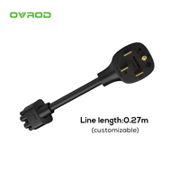 Cable de Extensión con Conector Ovrod NEMA 5-15 14-50 Gen 2 para Cargador de Vehículos Eléctricos, Compatible con Tesla Model S, 3, X, Y