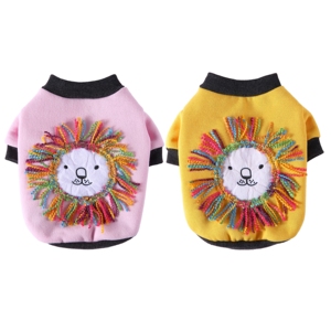 Sudadera con Capucha para Perro de Invierno con Diseño de Dibujos Animados, Ropa Deportiva para Exteriores de Algodón y Poliéster, Estampado, Ecológica, Cómoda, Importada de China - Product Image 1