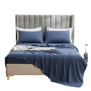 Bán Buôn 100% Hữu Cơ Sợi Tre Bốn-Mảnh Bộ Đồ Giường <span class=keywords><strong>Set</strong></span> New Hot Phong Cách Cho Nhà Dệt - Product Image 4